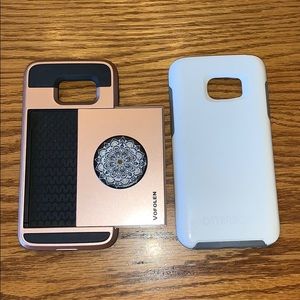2 Galaxy S7 phone Case’s OtterBox Credit card case